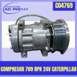 COMPRESOR 709 8 PK 24V CATERPILLAR AC ING REF CO4769