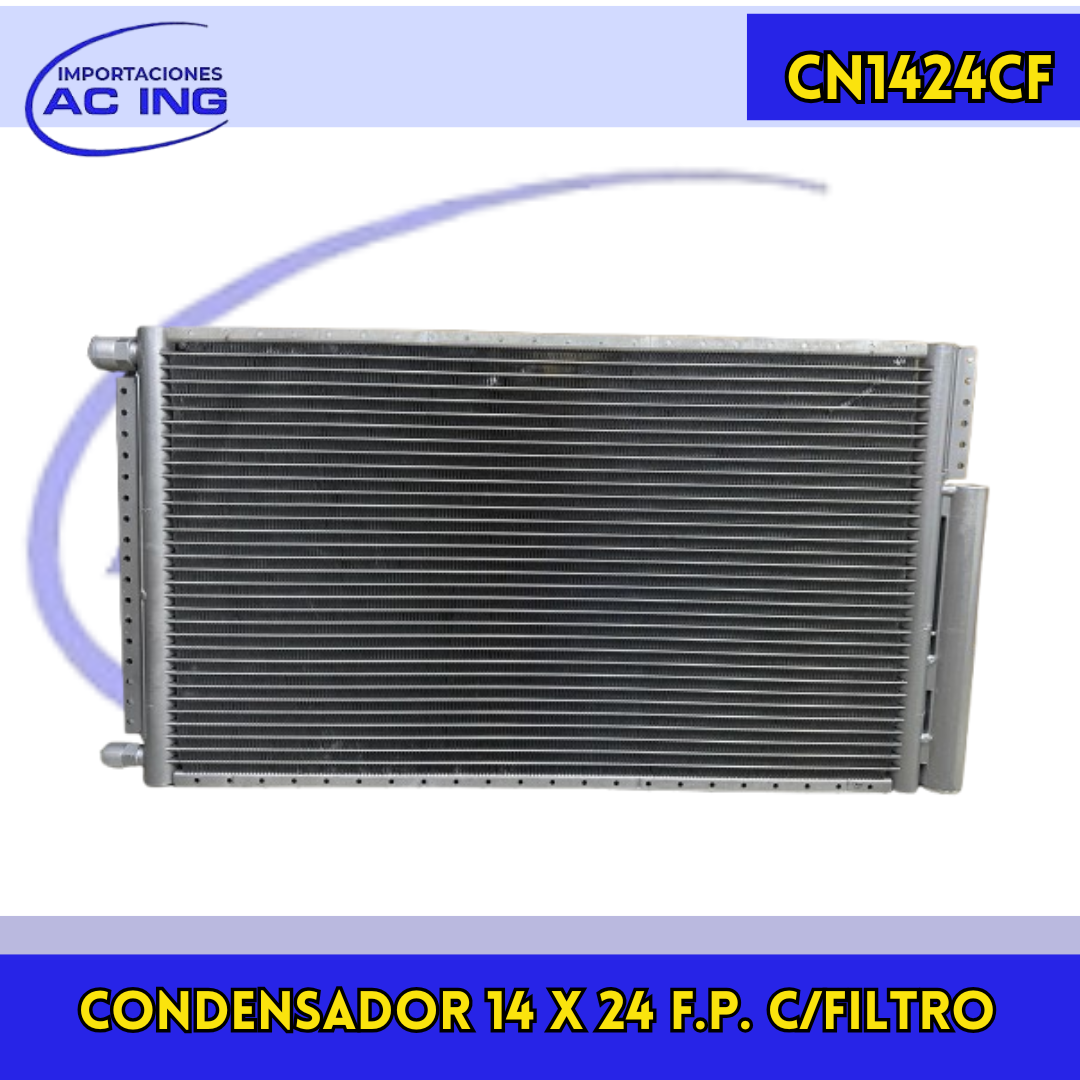 CONDENSADOR 14 X 24 F.P. C/FILTRO AC ING REF CN1424CF