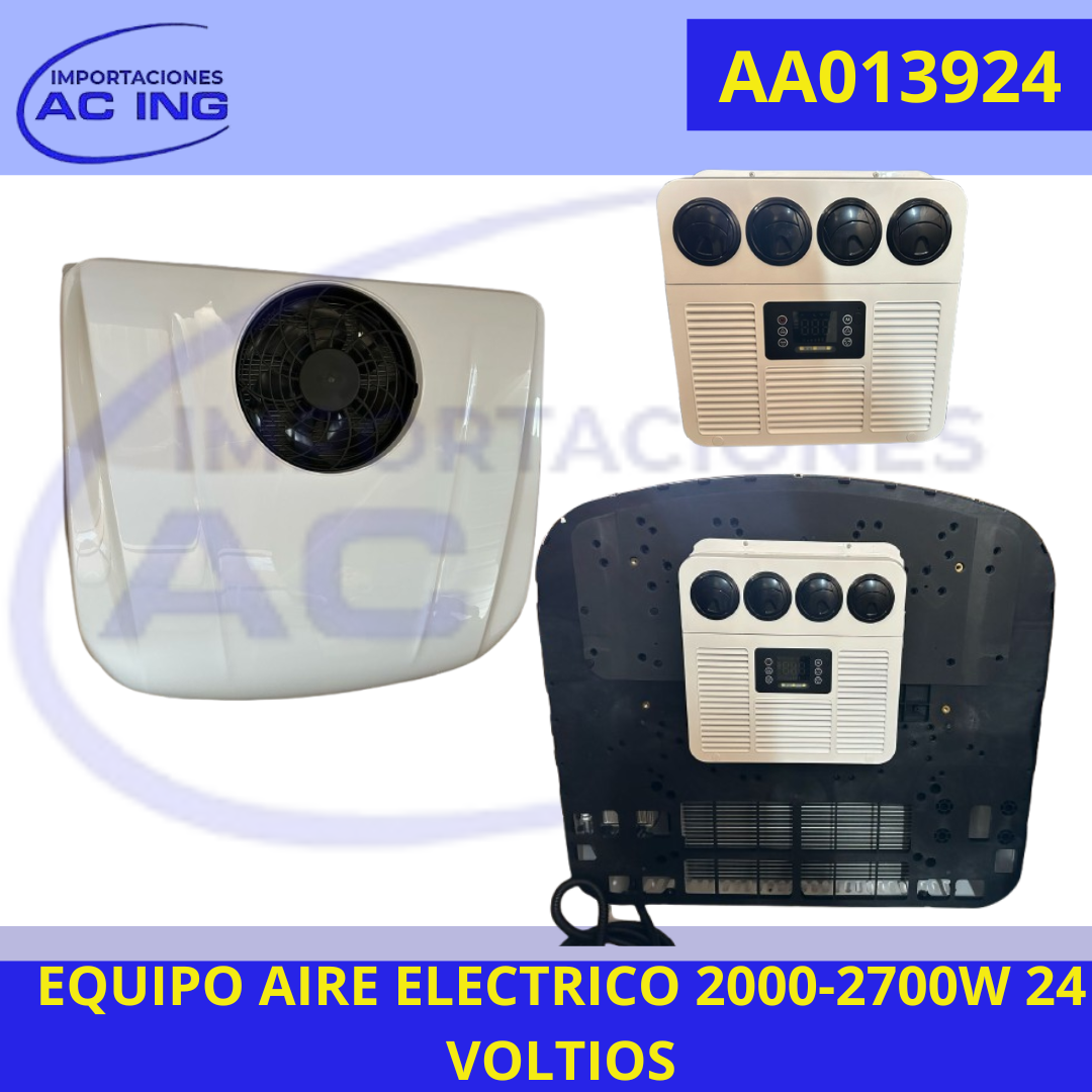 EQUIPO AIRE ELECTRICO 2000-2700W 24 VOLTIOS ACING REF AA013924