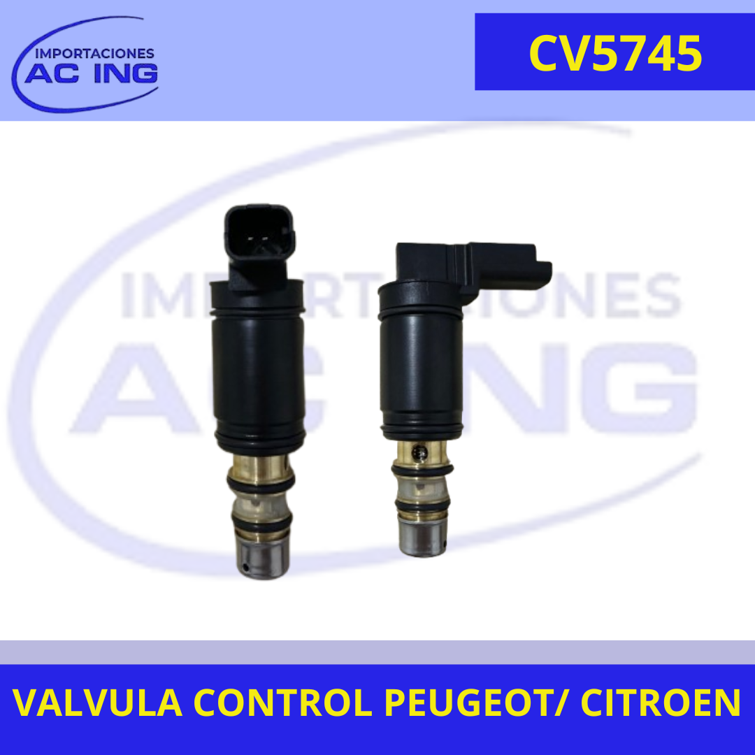 VALVULA CONTROL PEUGEOT/ CITROEN AC ING REF CV5745