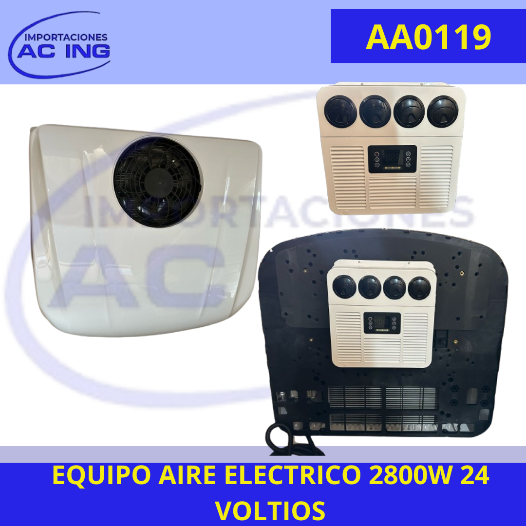 EQUIPO AIRE ELECTRICO 2800W 24 VOLTIOS REF AA0119