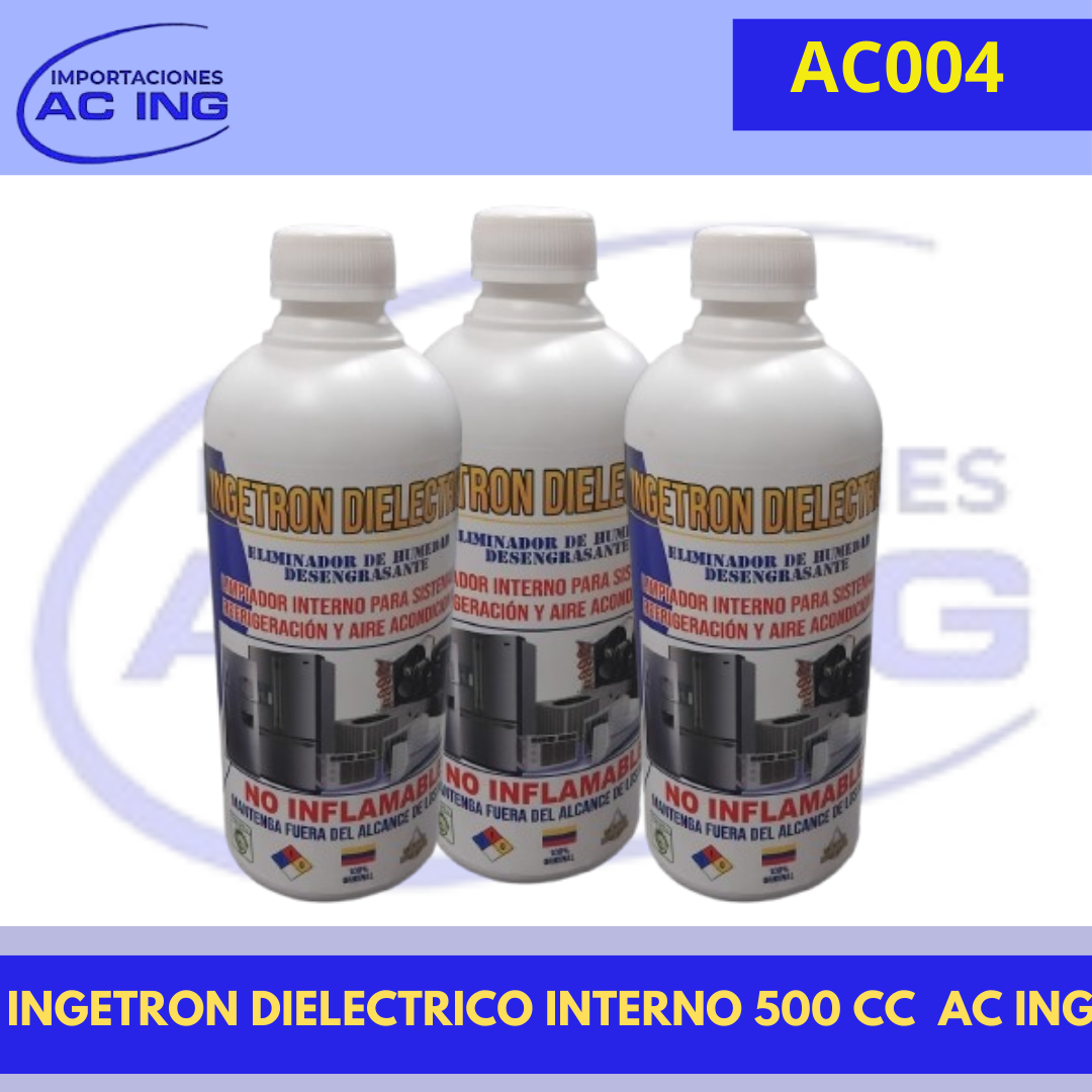 INGETRON DIELECTRICO INTERNO 500 CC  AC ING REF AC004