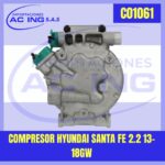 COMPRESOR HYUNDAI SANTA FE 2.2 CO1061