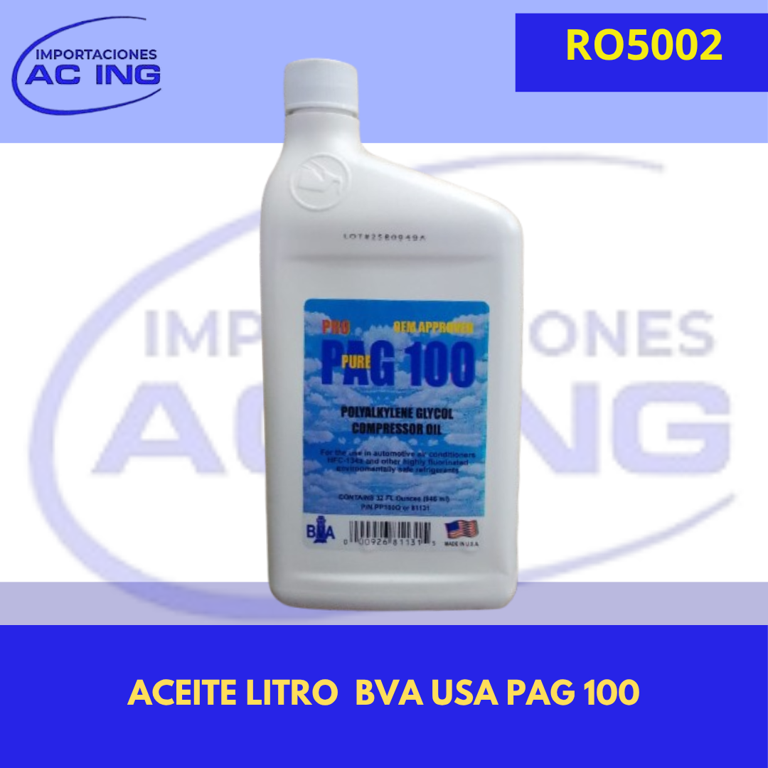 ACEITE LITRO  BVA USA PAG 100 REF RO6002