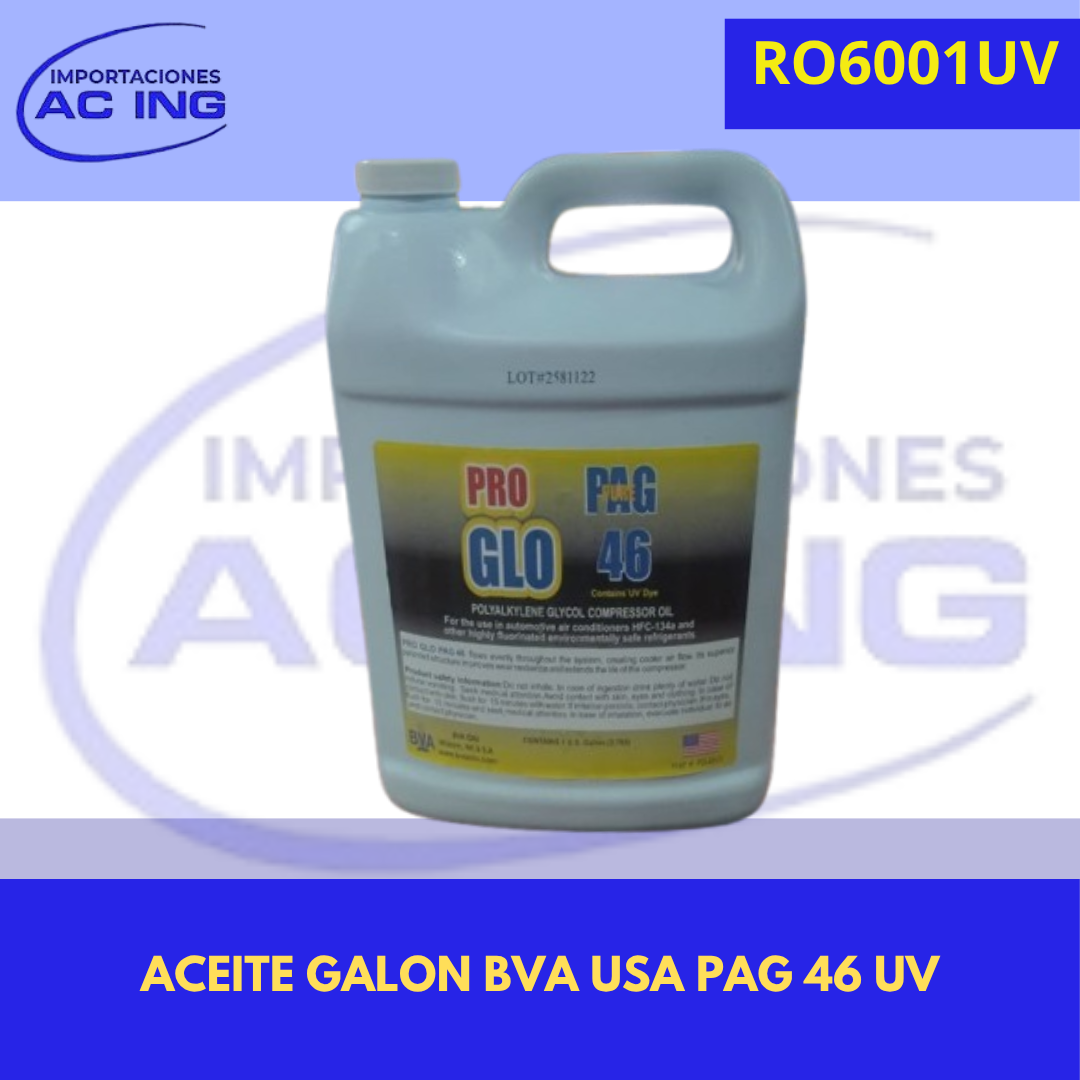 ACEITE GALON BVA USA PAG 46 UV REF RO6001UV