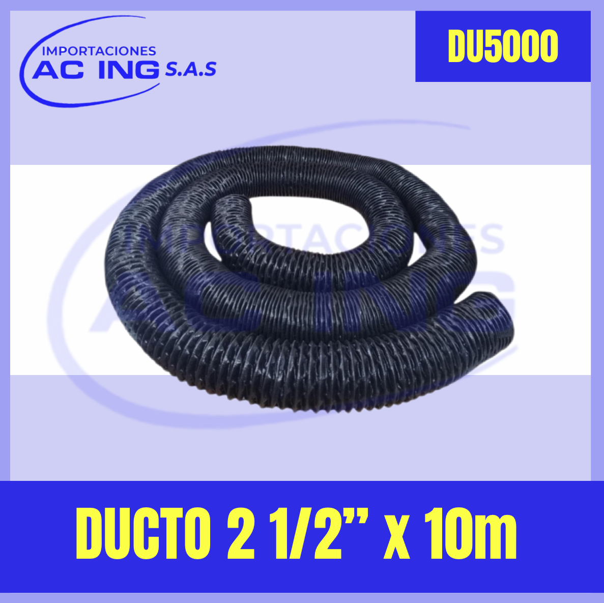 ducto 2 1/2″ x 10m DU5000
