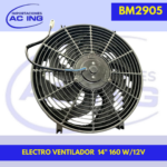 ELECTRO VENTILADOR  14″ 160 W/12V REF BM2905