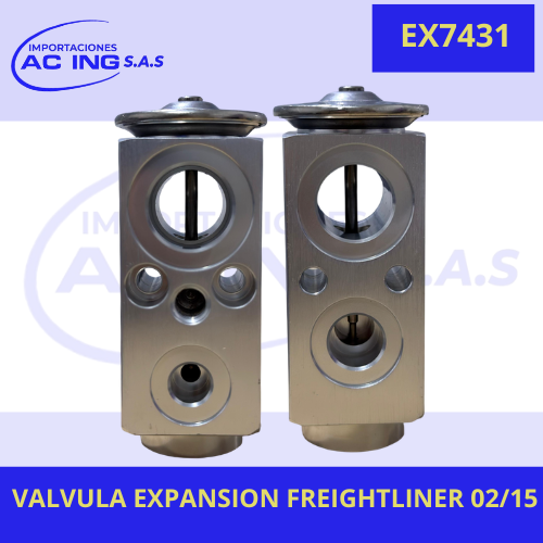 VALVULA EXPANSION FREIGHTLINER 02/15 REF EX7431