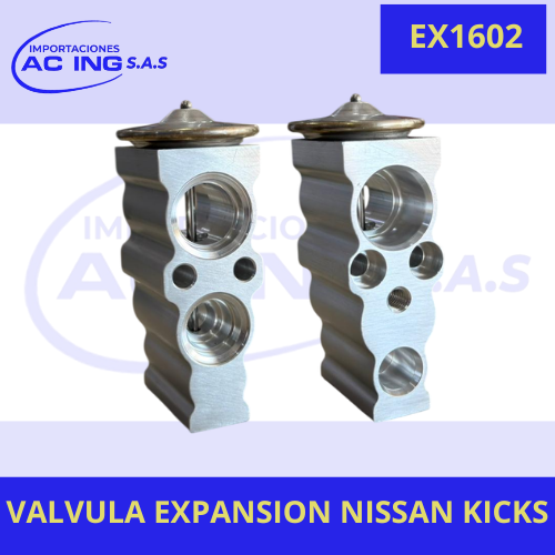 VALVULA EXPANSION NISSAN KICKS REF EX1602