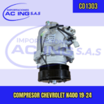 COMPRESOR CHEVROLET N400 19-24 REF CO1303