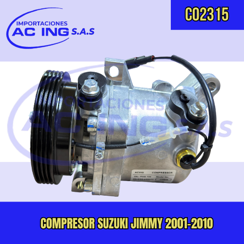 COMPRESOR SUZUKI JIMMY 2001-2010 REF CO2315