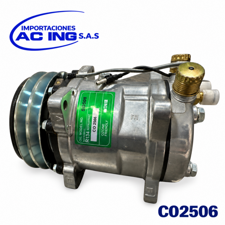 COMPRESOR 508 P/V 12V AC ING REF CO2506