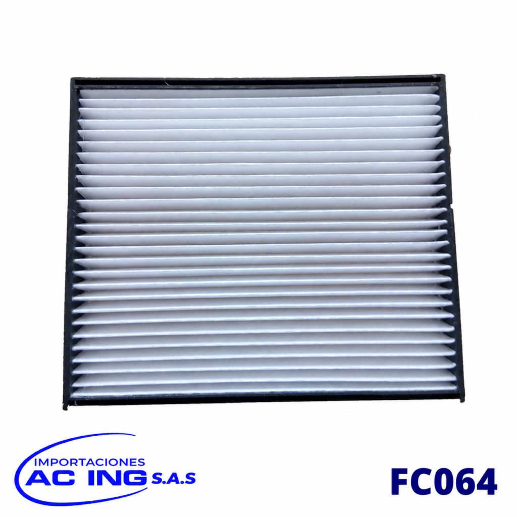 FILTRO DE CABINA CHEVROLET OPTRA REF FC064 · Foto 1